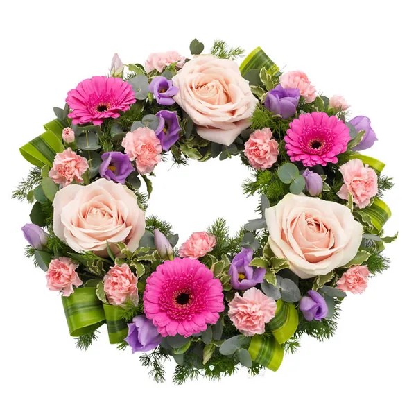 Belle couronne funéraire