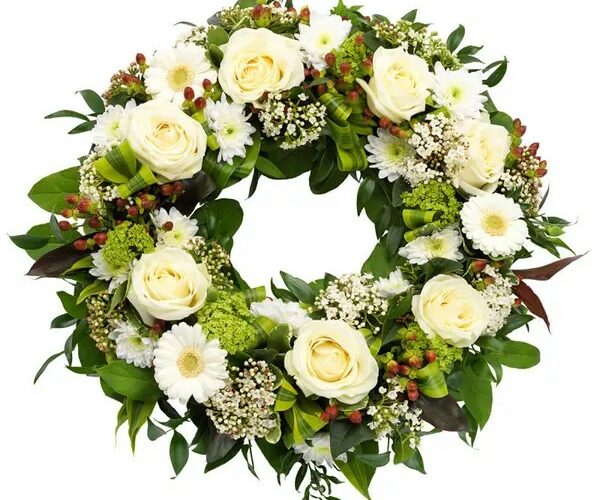 Couronne funéraire classique