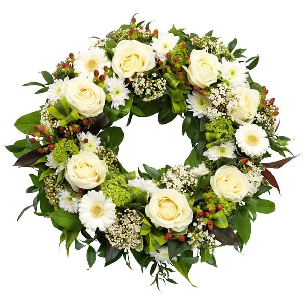 Couronne funéraire classique