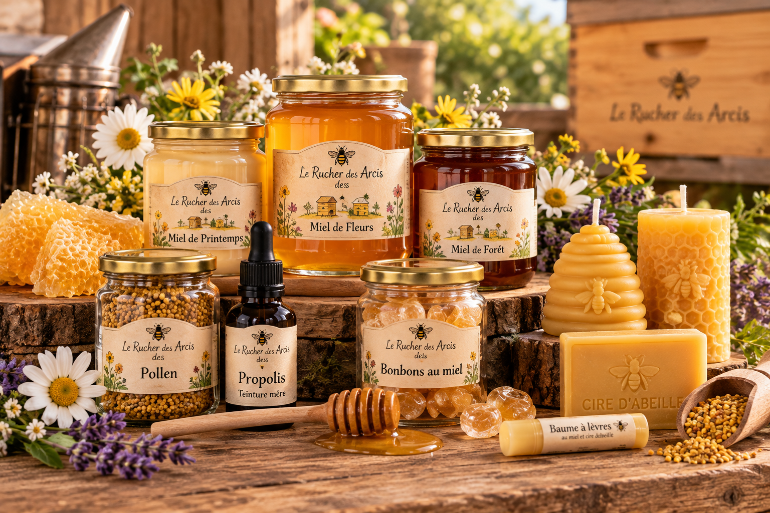 Miel & produits de la ruche
