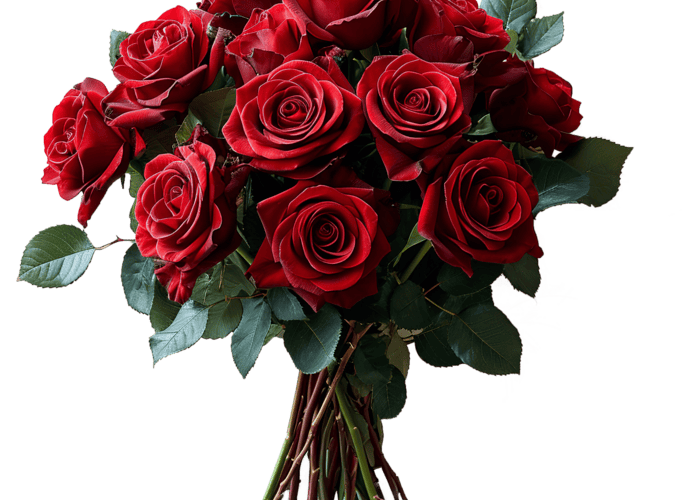 Bouquet de Roses Rouges