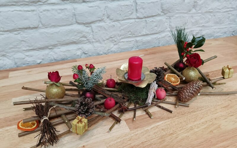 Décembre 2024 — Centre de table des fêtes