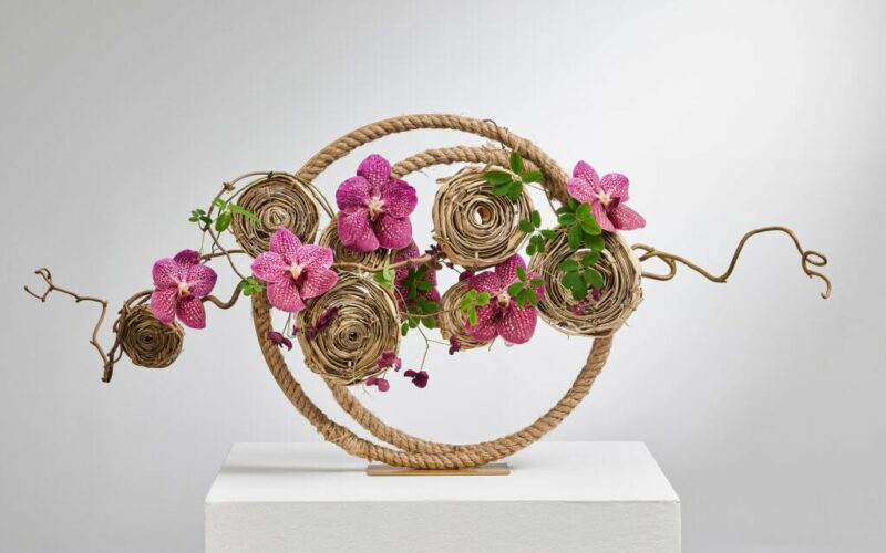 Février 2025 — Anneau fleuri