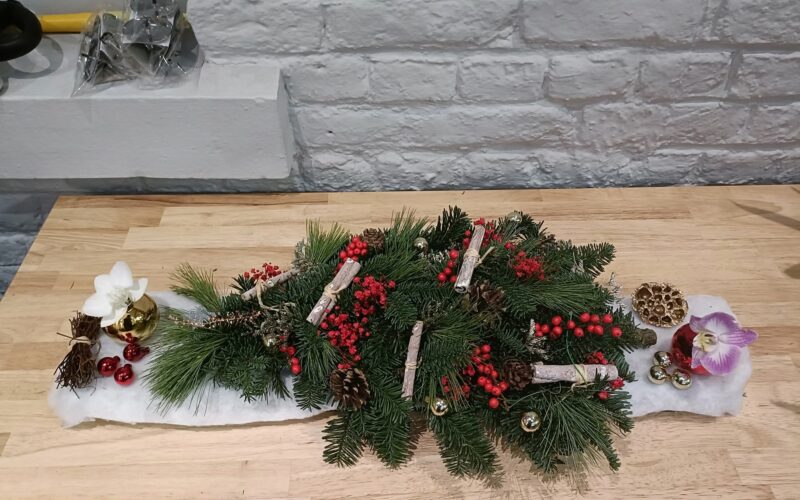 Décembre 2025 — Centre de table de Noël