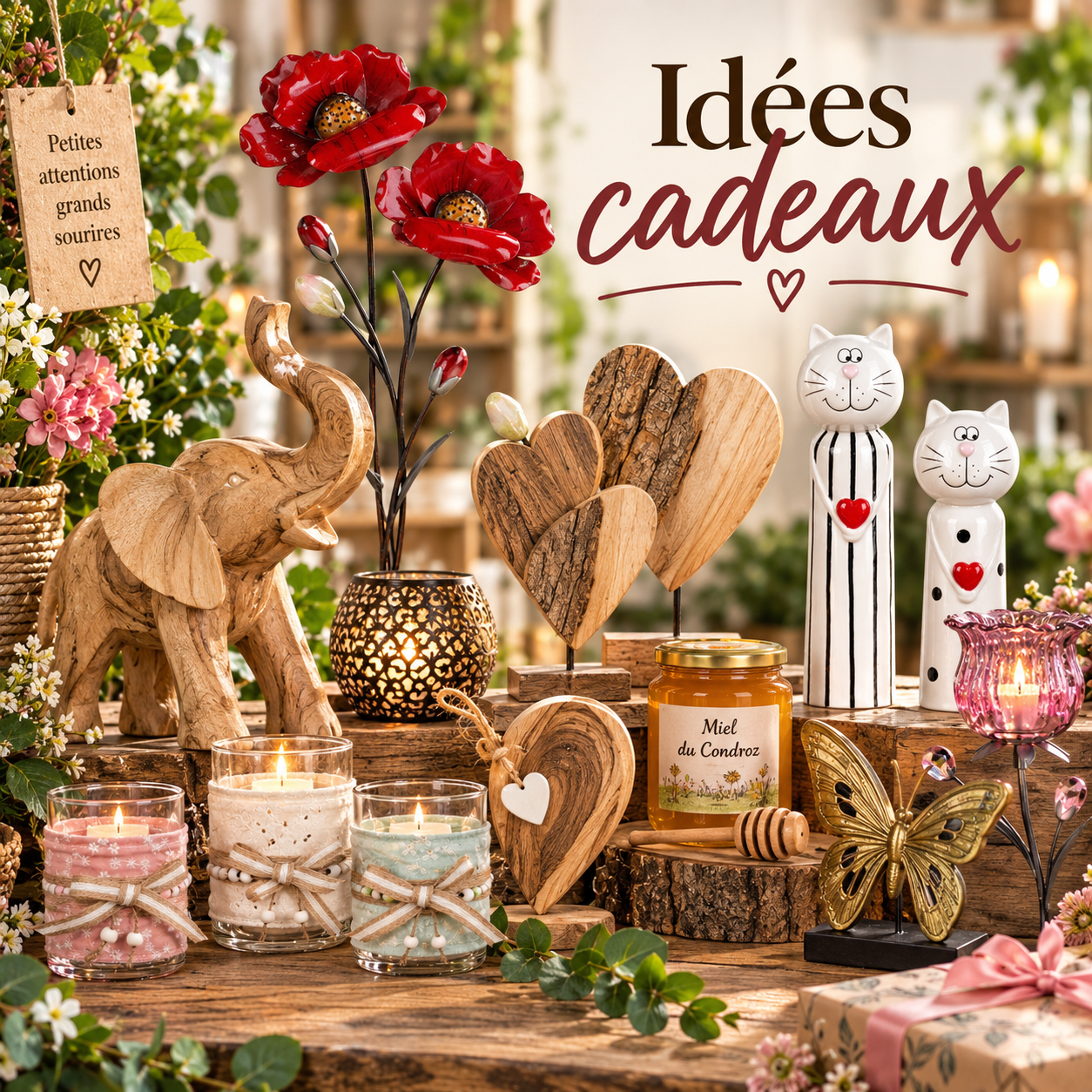 Idées cadeaux — une attention à offrir