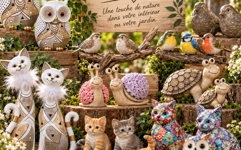 Oiseaux & animaux déco